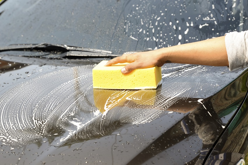 washing off pollen North Carolina