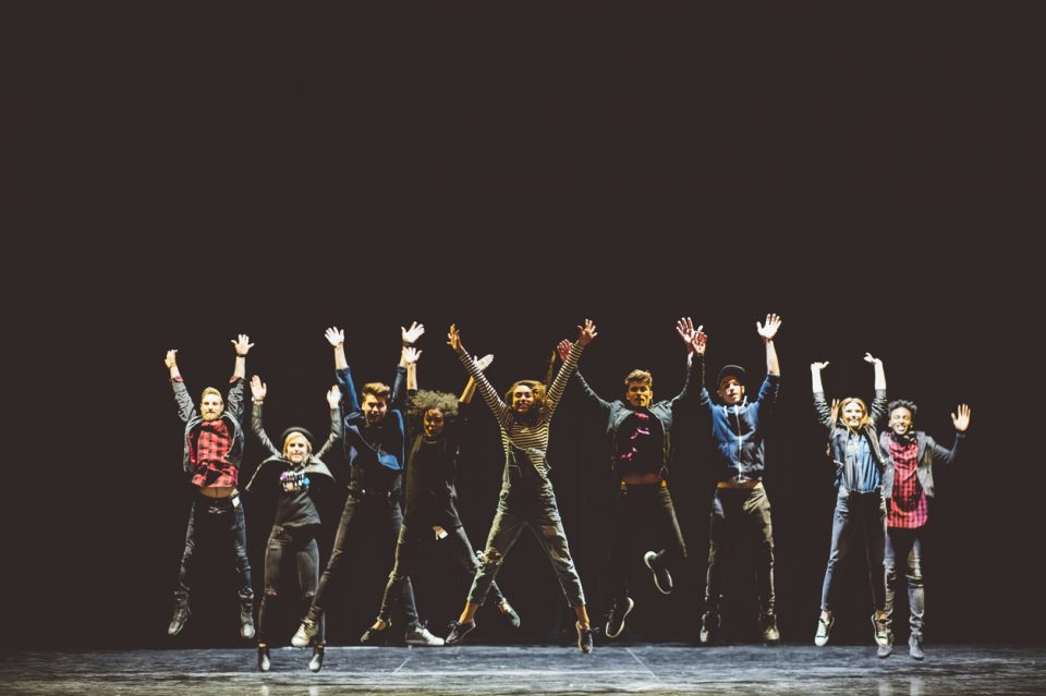 Group of young performers on the stage at the Magnolia Arts Center