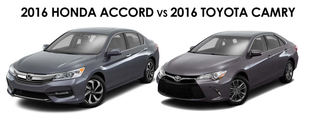 2016 Honda Accord vs 2016 Toyota Camry